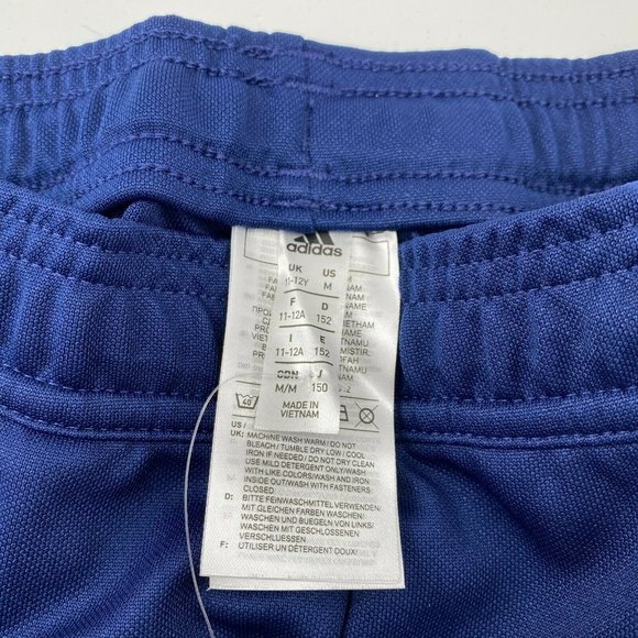 Adidas Boy's Tiro 19 Training Pants Navy Blue/White Side Stripe DT5177 sz M/8-10 - Picture 7 of 11